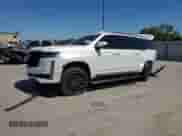 2021 Cadillac Escalade ESV Sport Platinum with VIN 1GYS4RKLXMR274214, listed as a Copart auction lot 71065314 with 47,176 mi miles and Salvage title. Bid and sale history available at DreamBid. Image 1.