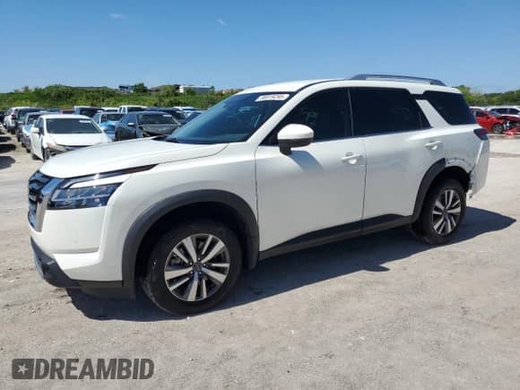 2024 Nissan Pathfinder SL с VIN 5N1DR3CA3RC229860, выставлен на аукционе Copart как лот 56919295 с пробегом 16 204 миль миль и Списание • Salvage title. История ставок и продаж доступна на DreamBid. Изображение 1.