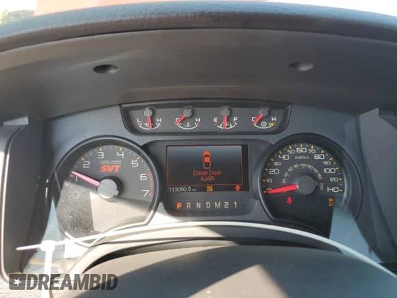 2014 Ford F-150 SVT Raptor z VIN 1FTFW1R66EFC28031, wystawiony jako Copart lot #81322915 z przebiegiem 113 050 mil mil oraz Szkoda całkowita • Salvage title. Historia ofert i sprzedaży dostępna na DreamBid. Obrazek 9.