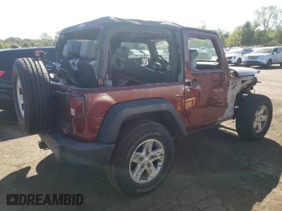 2007 Jeep Wrangler X с VIN 1J4FA24197L123725, выставлен на аукционе Copart как лот 70392965 с пробегом 65 691 миль миль и Списание • Salvage title. История ставок и продаж доступна на DreamBid. Изображение 3.