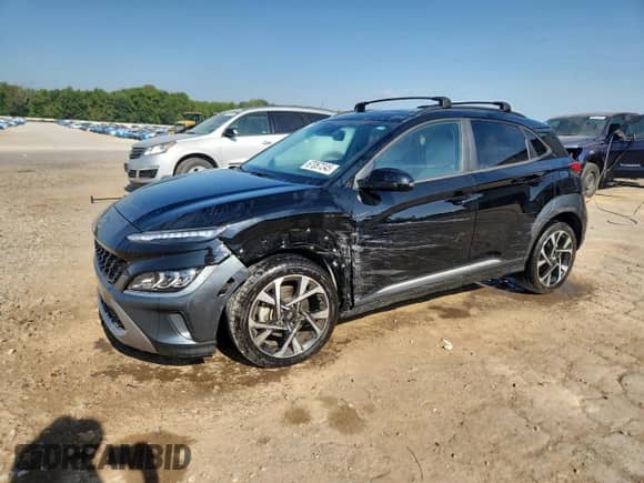 2023 Hyundai Kona Limited с VIN KM8K53A39PU989905, выставлен на аукционе Copart как лот 67067245 с пробегом 39 254 миль миль и Списание • Salvage title. История ставок и продаж доступна на DreamBid. Изображение 1.