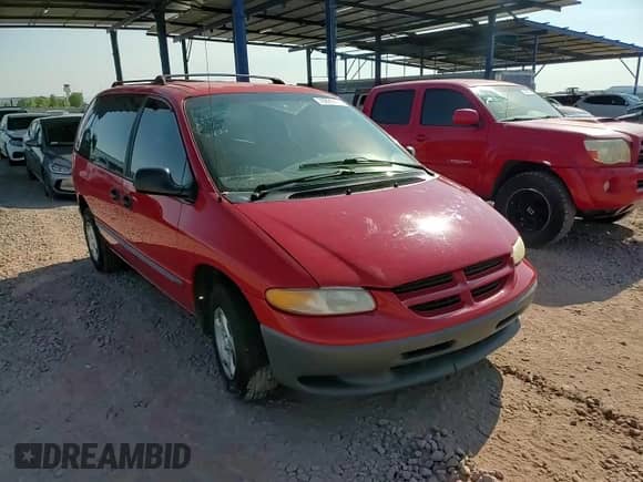 2000 Dodge Caravan with VIN 2B4FP25BXYR887004, listed as a Copart auction lot 70891414 with 230,535 mi miles and Salvage title. Bid and sale history available at DreamBid. Image 11.