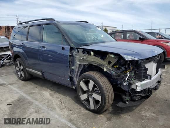 2025 Hyundai Santa Fe Limited с VIN 5NMP34G13SH023867, выставлен на аукционе Copart как лот 48438835 с пробегом 106 миль миль и Списание • Salvage title. История ставок и продаж доступна на DreamBid. Изображение 4.