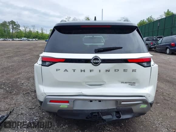 2024 Nissan Pathfinder Platinum с VIN 5N1DR3DK4RC226005, выставлен на аукционе IAAI как лот 42191342 с пробегом 39 778 миль миль и . История ставок и продаж доступна на DreamBid. Изображение 16.