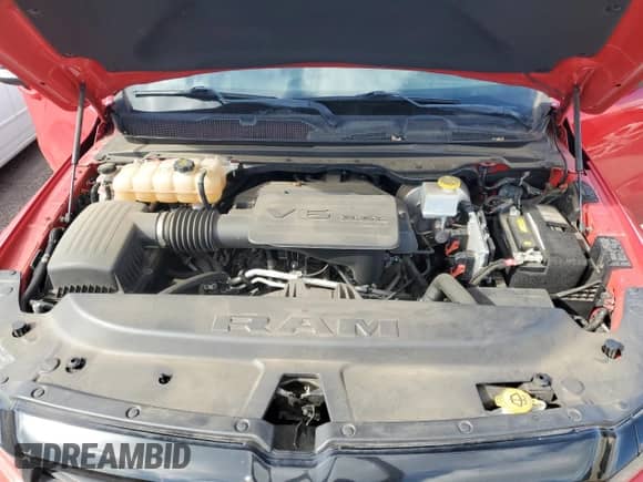 2021 Ram 1500 Big Horn with VIN 1C6RREFG1MN610200, listed as a Copart auction lot 84767334 with 61,999 mi miles and Clean title. Bid and sale history available at DreamBid. Image 11.