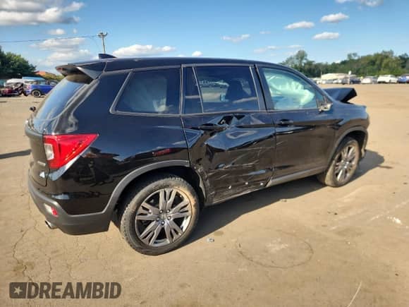 2021 Honda Passport EX-L с VIN 5FNYF8H51MB010088, выставлен на аукционе Copart как лот 71394285 с пробегом 70 067 миль миль и Списание • Salvage title. История ставок и продаж доступна на DreamBid. Изображение 3.