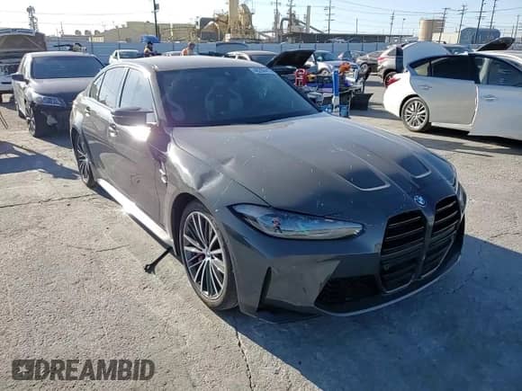 2024 BMW M3 Competition xDrive с VIN WBS43AY05RFS59332, выставлен на аукционе Copart как лот 46280415 с пробегом 13 288 миль миль и Списание • Salvage title. История ставок и продаж доступна на DreamBid. Изображение 10.