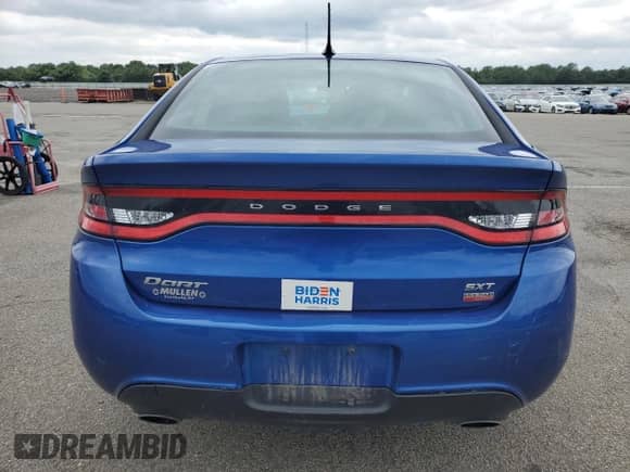 2013 Dodge Dart SXT with VIN 1C3CDFBH8DD184274, listed as a Copart auction lot 67085085 with 50,192 mi miles and Salvage title. Bid and sale history available at DreamBid. Image 6.