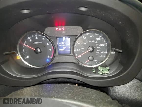 2015 Subaru Impreza with VIN JF1GJAA61FH015109, listed as a Copart auction lot 69449605 with 164,847 mi miles and Salvage title. Bid and sale history available at DreamBid. Image 9.