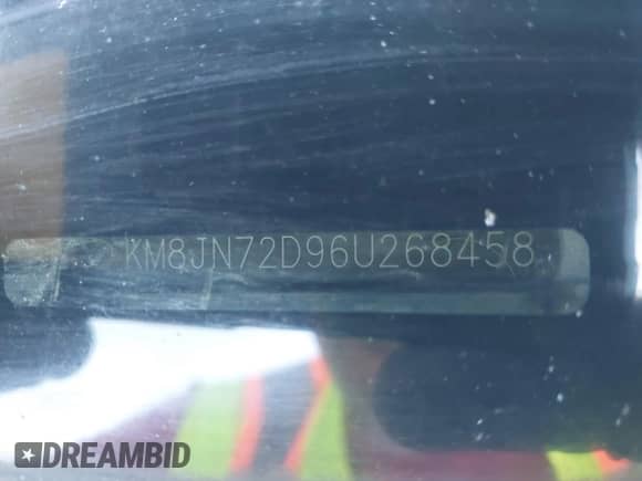 2006 Hyundai Tucson GLS с VIN KM8JN72D96U268458, выставлен на аукционе IAAI как лот 43043048 с пробегом 118 074 миль миль и . История ставок и продаж доступна на DreamBid. Изображение 9.