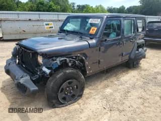 2025 Jeep Wrangler Sport S with VIN 1C4PJXDN1SW544226, listed as a Copart auction lot 63291975 with 2,993 mi miles and Salvage title. Bid and sale history available at DreamBid. Image 1.