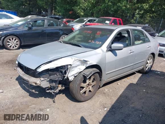 2005 Honda Accord EX-L с VIN 1HGCM66805A076709, выставлен на аукционе IAAI как лот 43239120 с пробегом Не указан миль и . История ставок и продаж доступна на DreamBid. Изображение 2.