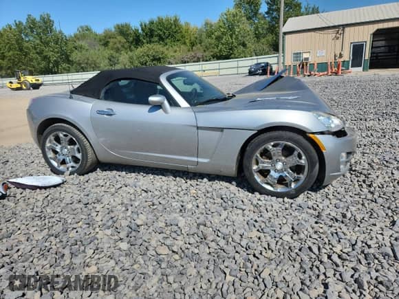 2007 Saturn Sky with VIN 1G8MB35B87Y113918, listed as a Copart auction lot 72058205 with Not provided miles and Salvage title. Bid and sale history available at DreamBid. Image 4.