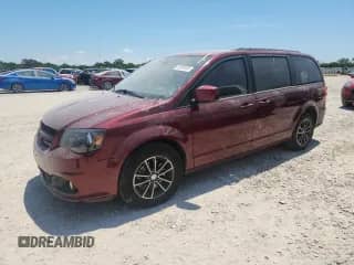 2019 Dodge Grand Caravan GT with VIN 2C4RDGEG8KR513791, listed as a Copart auction lot 64999405 with 101,575 mi miles and Salvage title. Bid and sale history available at DreamBid. Image 1.