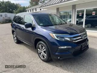 2016 Honda Pilot EX-L z VIN 5FNYF6H53GB080250, wystawiony jako IAAI lot #43266627 z przebiegiem 162 776 mil mil oraz . Historia ofert i sprzedaży dostępna na DreamBid. Obrazek 1.