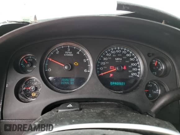 2008 Chevrolet Avalanche 2LT with VIN 3GNEC12068G248249, listed as a Copart auction lot 83053044 with 183,774 mi miles and Salvage title. Bid and sale history available at DreamBid. Image 9.