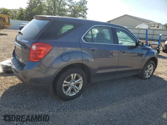 2013 Chevrolet Equinox LS with VIN 2GNALBEK5D6428751, listed as a Copart auction lot 71309185 with 109,404 mi miles and Clean title. Bid and sale history available at DreamBid. Image 3.