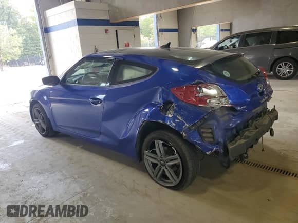 2013 Hyundai Veloster w/Black Int z VIN KMHTC6AD4DU110567, wystawiony jako Copart lot #71273535 z przebiegiem 91 626 mil mil oraz Szkoda całkowita • Salvage title. Historia ofert i sprzedaży dostępna na DreamBid. Obrazek 2.