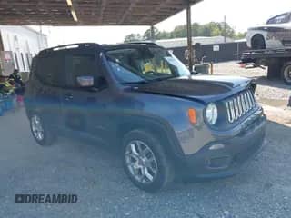 2018 Jeep Renegade Latitude with VIN ZACCJABB8JPH27476, listed as a IAAI auction lot 43292398 with 124,850 mi miles and . Bid and sale history available at DreamBid. Image 1.