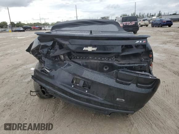 2013 Chevrolet Camaro ZL1 с VIN 2G1FL3DP1D9807822, выставлен на аукционе Copart как лот 46778265 с пробегом 63 761 миль миль и Списание • Salvage title. История ставок и продаж доступна на DreamBid. Изображение 6.