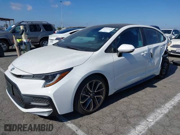 2022 Toyota Corolla XSE с VIN 5YFT4MCE4NP119943, выставлен на аукционе IAAI как лот 42792150 с пробегом 19 891 миль миль и . История ставок и продаж доступна на DreamBid. Изображение 2.