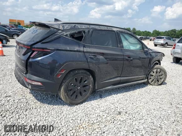 2023 Hyundai Tucson XRT with VIN KM8JFCAE0PU207565, listed as a Copart auction lot 62183665 with Not provided miles and Salvage title. Bid and sale history available at DreamBid. Image 3.