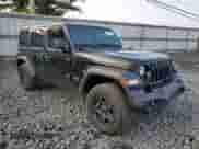 2022 Jeep Wrangler Unlimited Sport with VIN 1C4HJXDNXNW199299, listed as a Copart auction lot 67140934 with 30,996 mi miles and Salvage title. Bid and sale history available at DreamBid. Image 4.