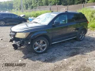 2018 Dodge Journey Crossroad with VIN 3C4PDCGGXJT156123, listed as a Copart auction lot 63078305 with 126,533 mi miles and Salvage title. Bid and sale history available at DreamBid. Image 1.