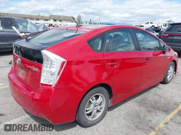 2011 Toyota Prius I with VIN JTDKN3DU3B5362743, listed as a IAAI auction lot 41939394 with 128,119 mi miles and . Bid and sale history available at DreamBid. Image 4.