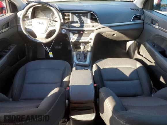 2017 Hyundai Elantra Limited with VIN KMHD84LF8HU274483, listed as a Copart auction lot 85562975 with 127,614 mi miles and Salvage title. Bid and sale history available at DreamBid. Image 8.