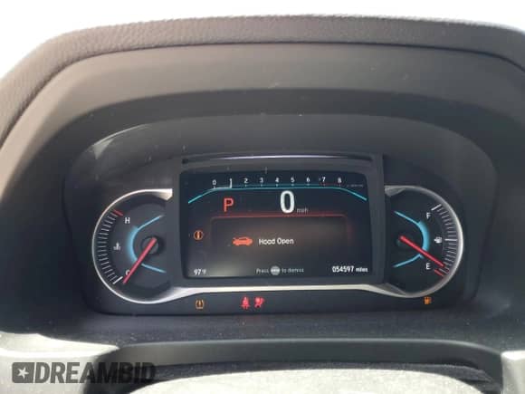 2019 Honda Passport Touring with VIN 5FNYF7H93KB004402, listed as a Copart auction lot 57576185 with 54,597 mi miles and Salvage title. Bid and sale history available at DreamBid. Image 9.