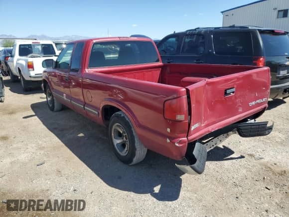 2003 Chevrolet S-10 Fleet с VIN 1GCCS19X538224576, выставлен на аукционе Copart как лот 71499594 с пробегом 80 420 миль миль и Списание • Salvage title. История ставок и продаж доступна на DreamBid. Изображение 2.