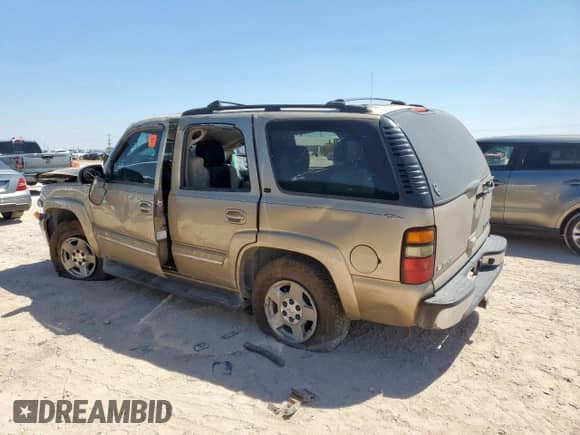 2005 Chevrolet Tahoe LT z VIN 1GNEC13T05R138026, wystawiony jako Copart lot #80204795 z przebiegiem Nie podano mil oraz Szkoda całkowita • Salvage title. Historia ofert i sprzedaży dostępna na DreamBid. Obrazek 2.
