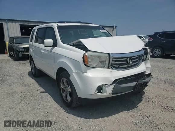 2014 Honda Pilot EX-L with VIN 5FNYF3H55EB017940, listed as a Copart auction lot 65397815 with 154,488 mi miles and Salvage title. Bid and sale history available at DreamBid. Image 14.