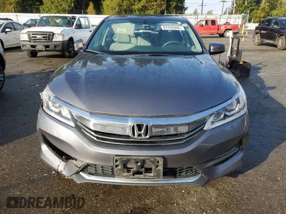 2016 Honda Accord EX-L with VIN 1HGCR2F8XGA057307, listed as a Copart auction lot 87036905 with 44,952 mi miles and Salvage title. Bid and sale history available at DreamBid. Image 5.