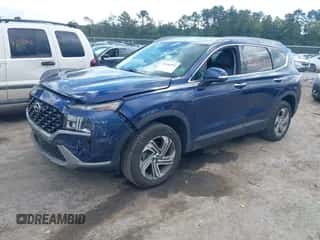 2023 Hyundai Santa Fe Blue с VIN 5NMS2DA15PH555604, выставлен на аукционе IAAI как лот 43185921 с пробегом 65 804 миль миль и . История ставок и продаж доступна на DreamBid. Изображение 2.
