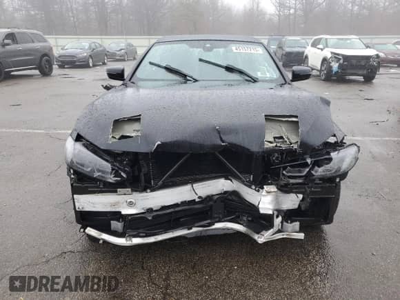 2023 BMW 4 Series 430i xDrive with VIN WBA43AT09PCL18313, listed as a Copart auction lot 45157215 with 20,055 mi miles and Salvage title. Bid and sale history available at DreamBid. Image 5.