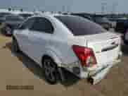 2015 Chevrolet Sonic RS with VIN 1G1JH5SB7F4111275, listed as a Copart auction lot 65477305 with 72,983 mi miles and Salvage title. Bid and sale history available at DreamBid. Image 2.