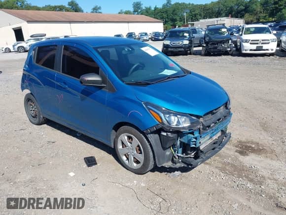 2020 Chevrolet Spark LS z VIN KL8CB6SA5LC474537, wystawiony jako IAAI lot #43047671 z przebiegiem 75 751 mil mil oraz . Historia ofert i sprzedaży dostępna na DreamBid. Obrazek 1.