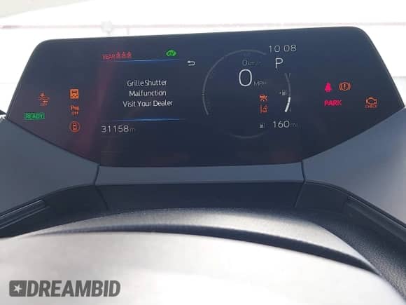 2024 Toyota Prius LE with VIN JTDACAAU7R3023449, listed as a IAAI auction lot 43136259 with 31,158 mi miles and . Bid and sale history available at DreamBid. Image 7.