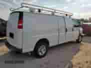 2023 Chevrolet Express Cargo z VIN 1GCWGBFPXP1220787, wystawiony jako Copart lot #89430705 z przebiegiem 57 408 mil mil oraz Szkoda całkowita • Salvage title. Historia ofert i sprzedaży dostępna na DreamBid. Obrazek 3.