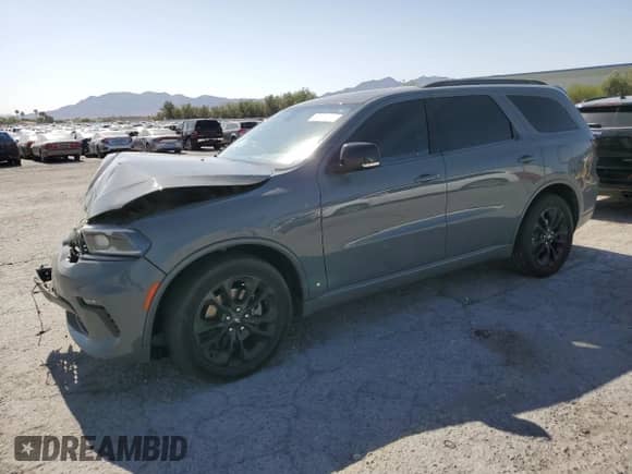 2021 Dodge Durango GT Plus with VIN 1C4RDHDG6MC846946, listed as a Copart auction lot 61963355 with 52,561 mi miles and Salvage title. Bid and sale history available at DreamBid. Image 1.