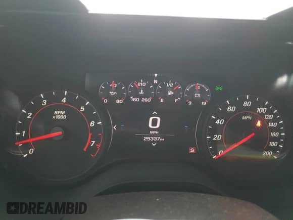 2022 Chevrolet Camaro 2SS с VIN 1G1FG1R75N0132019, выставлен на аукционе Copart как лот 80784485 с пробегом 25 337 миль миль и Списание • Salvage title. История ставок и продаж доступна на DreamBid. Изображение 9.