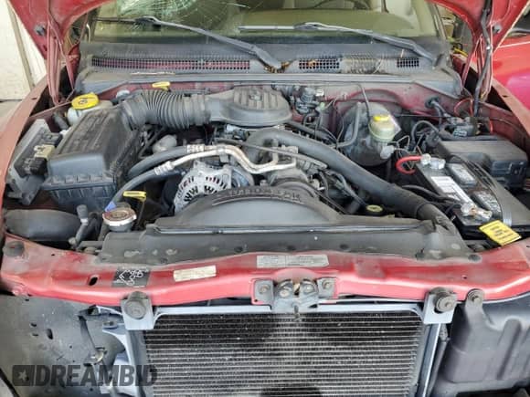 1998 Dodge Durango with VIN 1B4HS28Y5WF100889, listed as a Copart auction lot 57709425 with 261,895 mi miles and Salvage title. Bid and sale history available at DreamBid. Image 12.