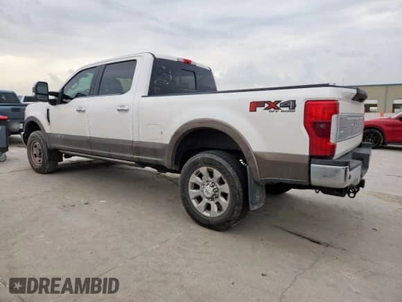 2017 Ford F-250 Lariat with VIN 1FT7W2BTXHEE31279, listed as a Copart auction lot 62380475 with 128,691 mi miles and Clean title. Bid and sale history available at DreamBid. Image 2.