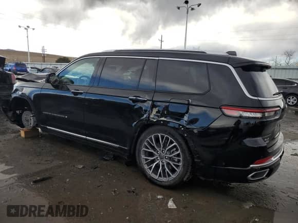 2024 Jeep Grand Cherokee Summit Reserve с VIN 1C4RJKEG9R8928376, выставлен на аукционе Copart как лот 44939435 с пробегом 4 873 миль миль и Списание • Salvage title. История ставок и продаж доступна на DreamBid. Изображение 2.