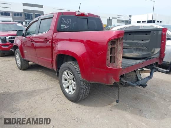 2017 Chevrolet Colorado 2WD LT с VIN 1GCGSCEN7H1259346, выставлен на аукционе IAAI как лот 43136170 с пробегом 106 301 миль миль и . История ставок и продаж доступна на DreamBid. Изображение 3.