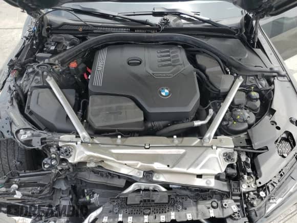 2022 BMW 4 Series 430i with VIN WBA53AP00NCJ06363, listed as a Copart auction lot 58277105 with 22,020 mi miles and Salvage title. Bid and sale history available at DreamBid. Image 11.
