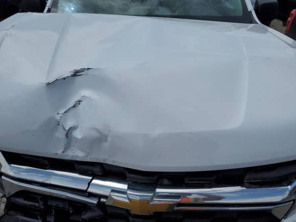 2021 Chevrolet Colorado 4WD Work Truck with VIN 1GCHTBEN1M1293398, listed as a Copart auction lot 54944005 with 65,253 mi miles and Salvage title. Bid and sale history available at DreamBid. Image 11.