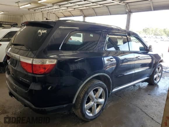 2011 Dodge Durango Citadel with VIN 1D4SD5GT7BC651365, listed as a Copart auction lot 71823405 with 173,479 mi miles and Salvage title. Bid and sale history available at DreamBid. Image 3.